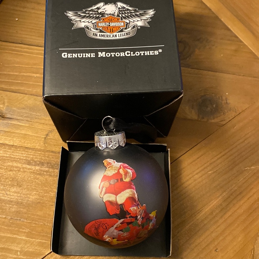 Harley-Davidson Bulb Christmas Ornament 2017